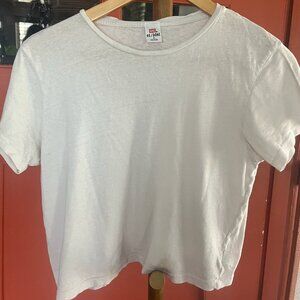 Re/Done Hanes 1950s Tee Shirt Redone Boxy Small